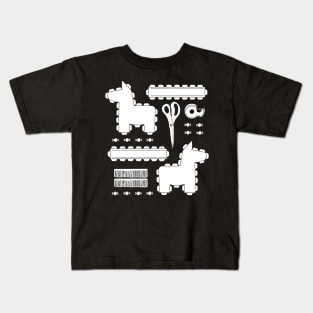 Piñata Anatomy (Reverse) Kids T-Shirt